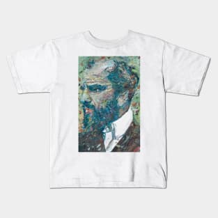 GUSTAV KLIMT oil portrait Kids T-Shirt